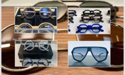 Brillentrends2024 - verschieden Brillenmodelle diverser Hersteller - die Neuheiten der Opti 2024, die Optikermesse in München